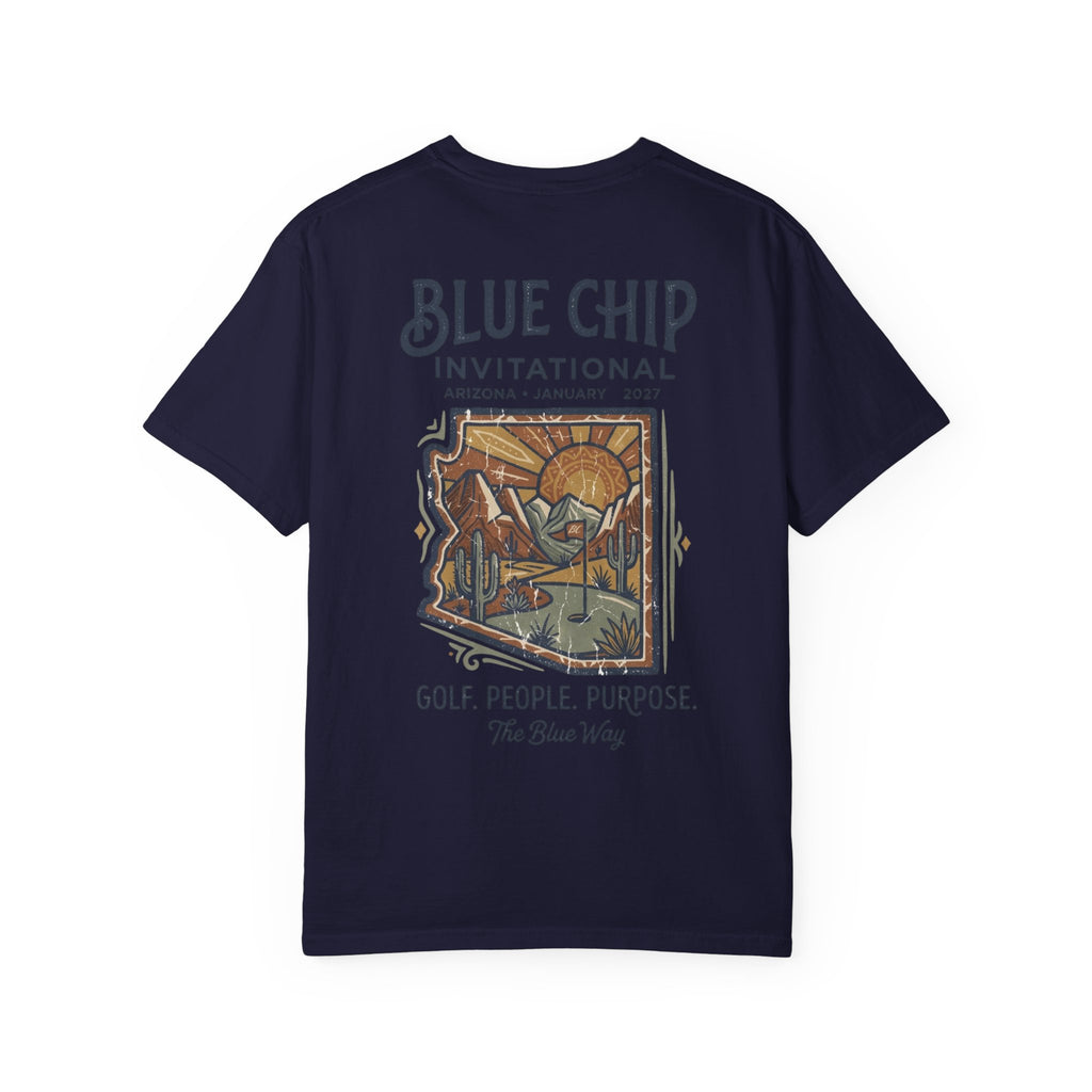 Blue Chip Invitational 2027 - Unisex Garment-Dyed T-shirt