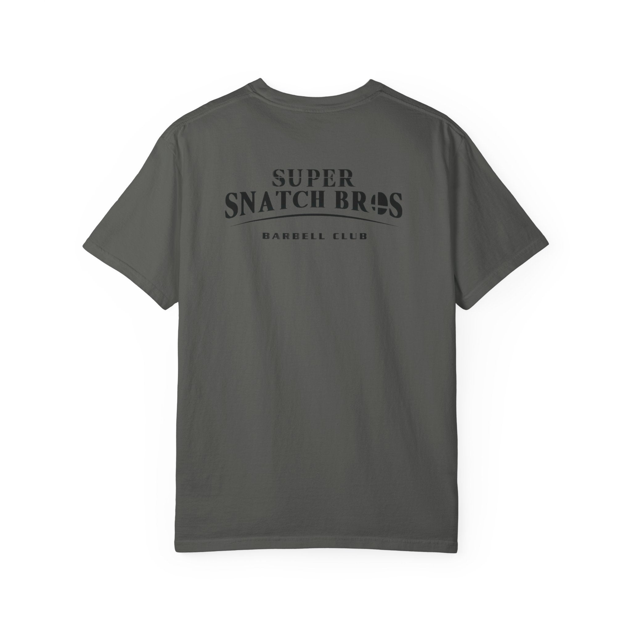 Super Snatch Bros Barbell Club — Chest Logo Tee