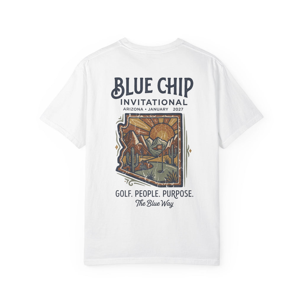 Blue Chip Invitational 2027 - Unisex Garment-Dyed T-shirt