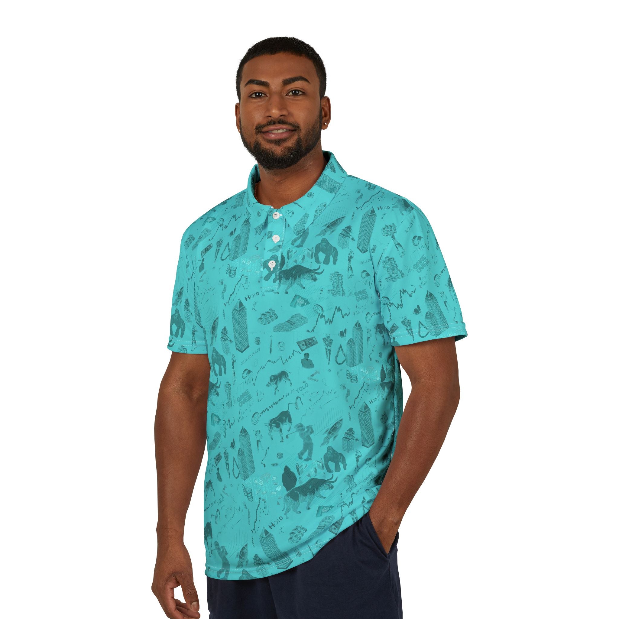 Another Manic Monday Men's Polo
