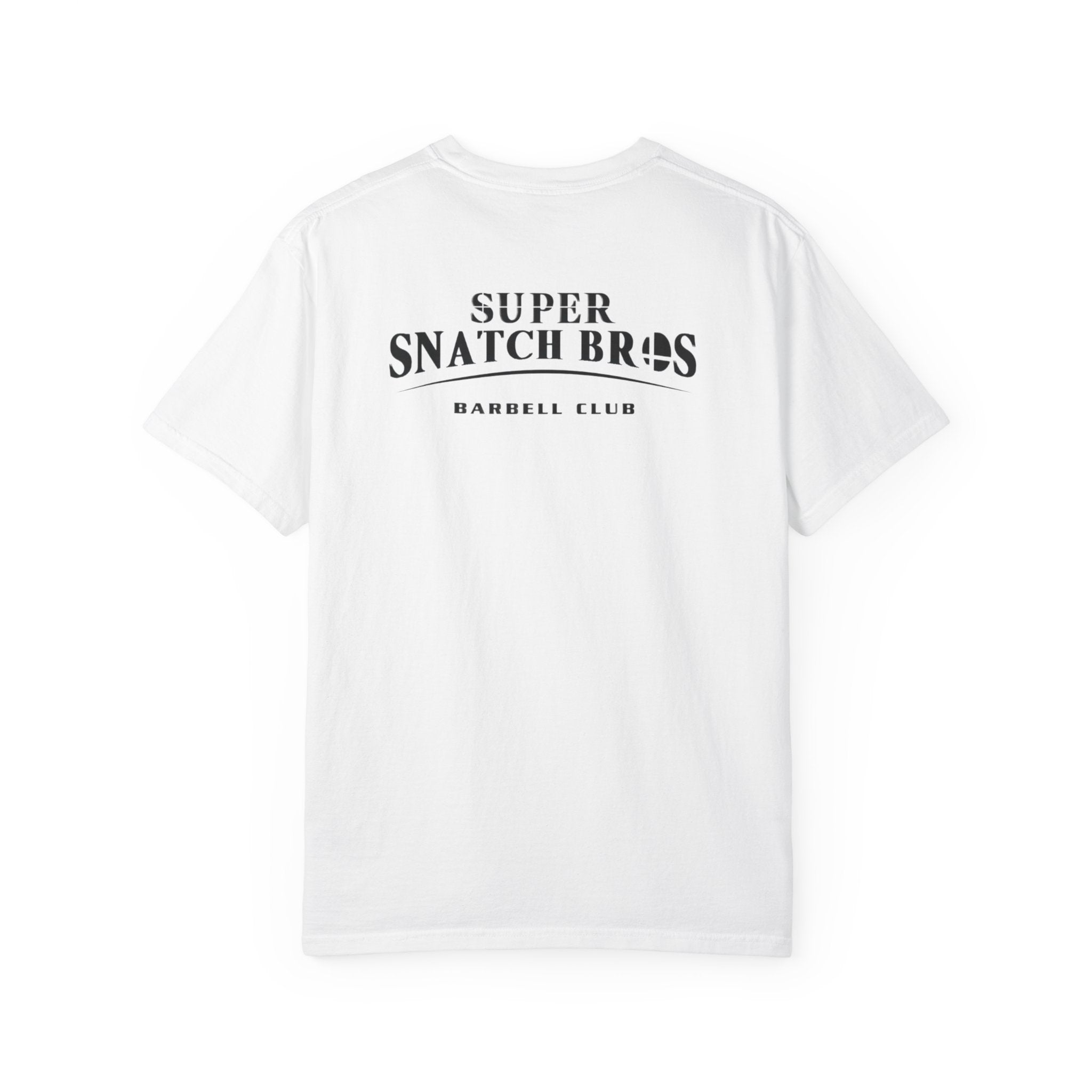Super Snatch Bros Barbell Club — Chest Logo Tee