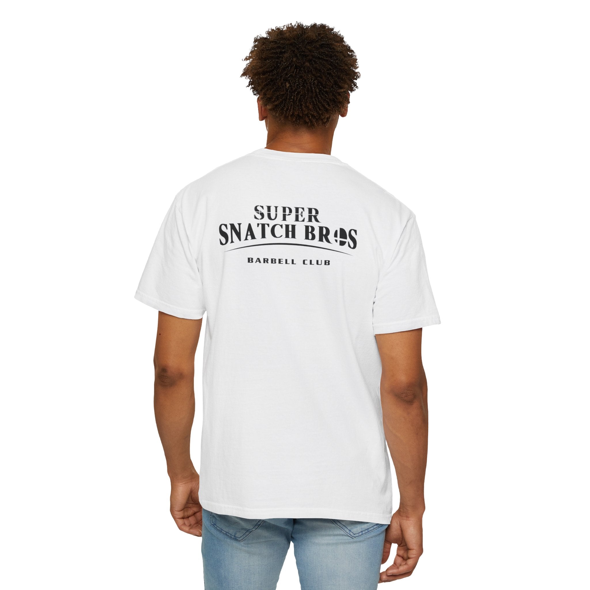 Super Snatch Bros Barbell Club — Chest Logo Tee