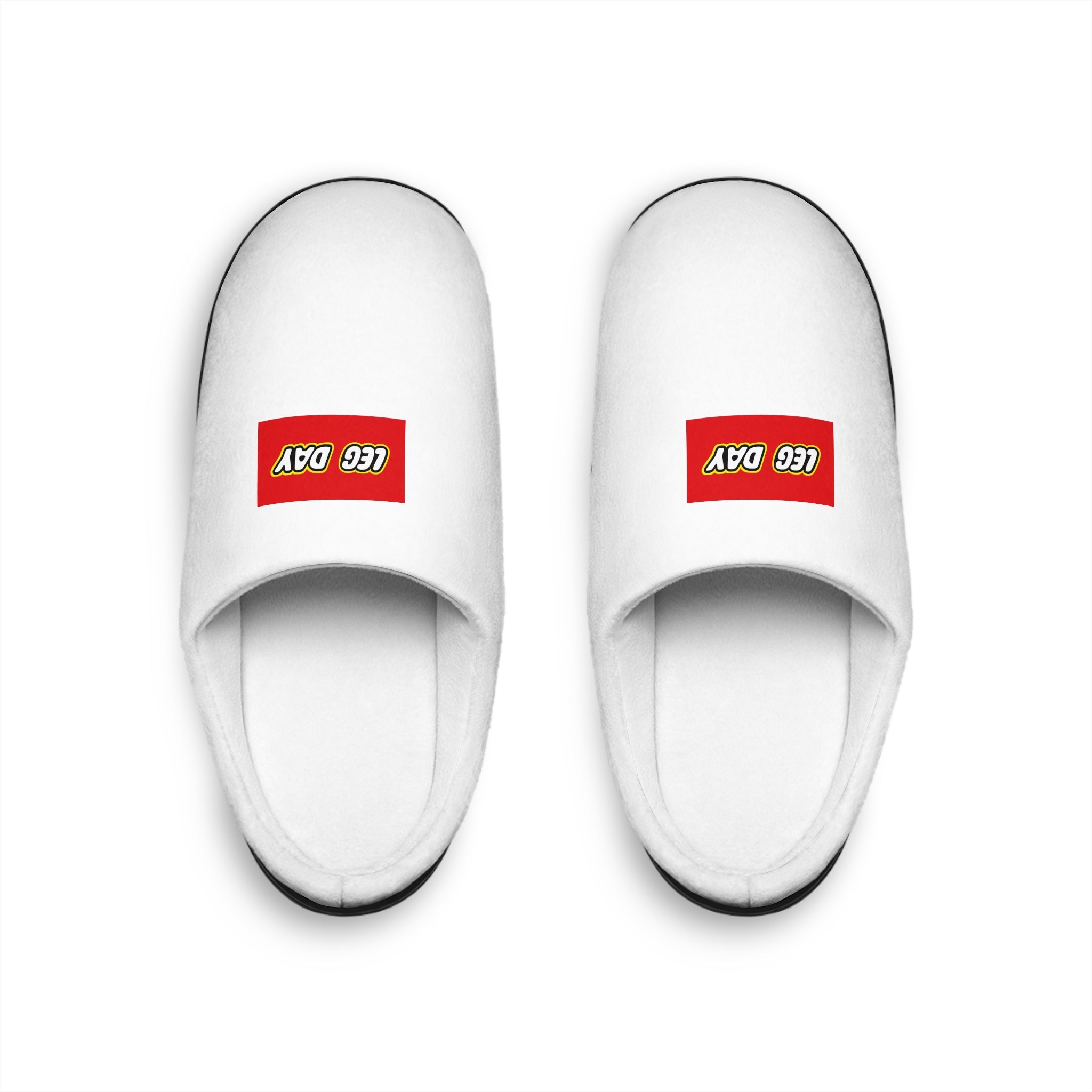 Men's 'LEG DAY' Indoor Slippers - Post Gym Recover House Shoe