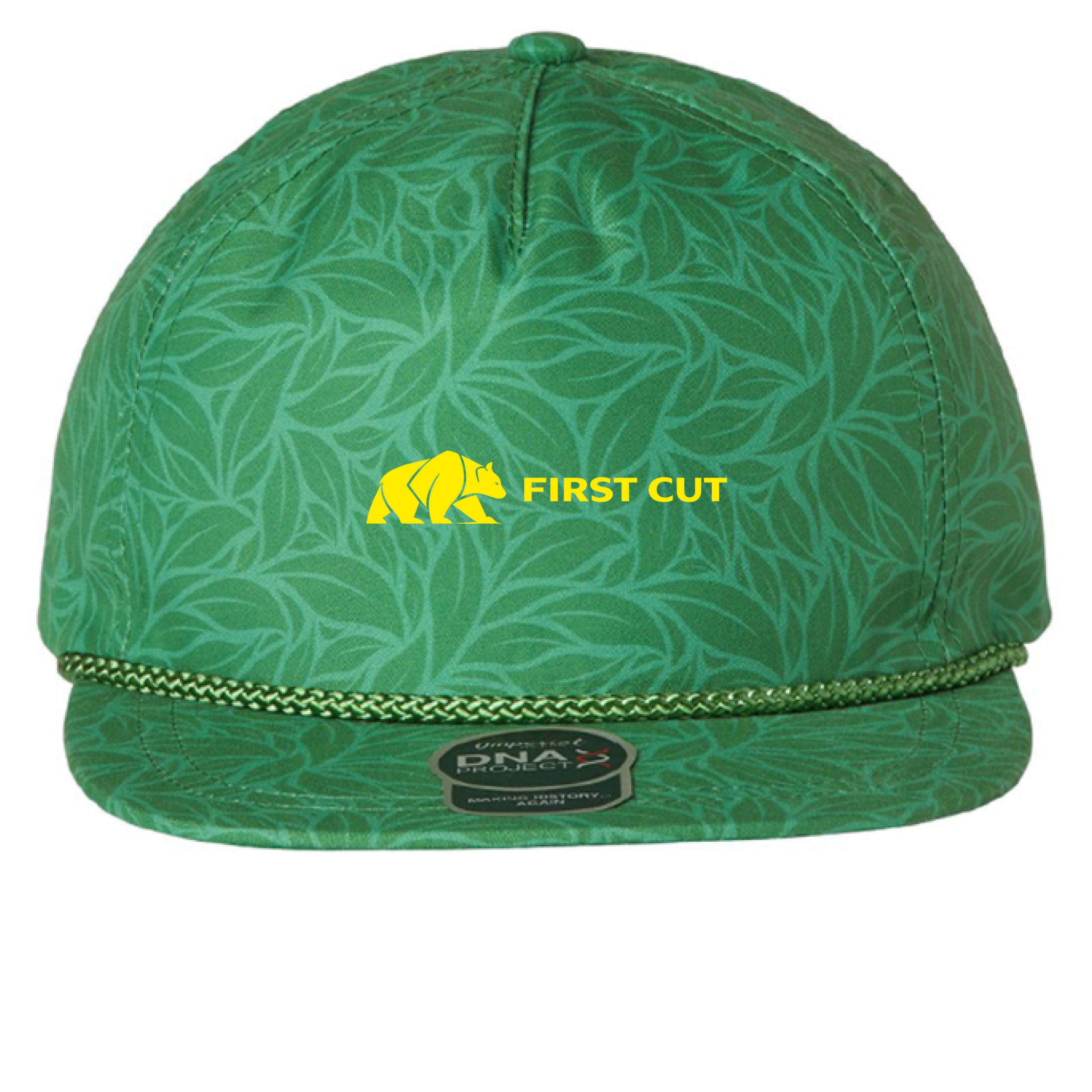 Green Floral - FRONT
